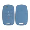 Aplicable a Wuling Hongguang S3 funda de silicona plegable para llave de 3 botones S1 funda protectora para llave de control remoto de coche Baojun 510