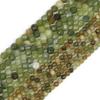 Gato de la suerte 2-4 mm cuentas pequeñas facetadas cuentas de turmalina cristal ágata tallado cuentas sueltas pequeñas accesorios para joyería DIY