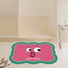 Alfombra de baño de color dopamina de secado rápido absorbente para el piso baño alfombra de puerta de baño decoración de casa de alquiler alfombra antideslizante