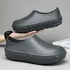 Zapatos de chef impermeables y a prueba de aceite para pies de moda, talla grande para hombre y mujer para comercio exterior, zapatos de lluvia, zapatos de protección laboral para jardineros de exterior, venta al por mayor