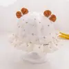 Sombrero de Bebé Niños Bebé Primavera y Otoño Delgado Bebé Verano Princesa Lindo Ajustable Parasol Sol Sombrero Cubo