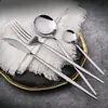 Cuchillo y Tenedor de Acero Inoxidable 410 1010 Cubiertos Occidentales Portugueses Pulido Espejo Cubiertos Venta al por Mayor Juego de Cucharas