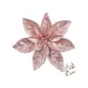 Nuevas Decoraciones Navideñas Flor de Polvo Dorado Guirnalda de Ratán Flores Puerta y Ventana Flores de Navidad Fabricante Mayorista