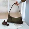 Bolso de hombro retro transfronterizo, estilo simple y relajado, bolso baguette moderno y versátil, bolso tote para el trabajo para mujer, personalizable