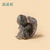 Adornos de ángel de cristal natural más vendidos transfronterizos, ángel de oración de grava de amatista y citrino de resina epoxi, venta al por mayor del fabricante