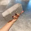 Caja de almacenamiento de cosméticos de escritorio tocador de dormitorio caja organizadora de cuidado de la piel compartimento de lujo ligero venta caliente transfronteriza directo de fábrica