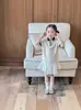 Tejido de Punto de Manga Corta Estilo Universitario para Chicas de Verano Tejido de Punto de Manga Corta Estilo Miu Combinado con Falda Blanca Cruda Estilo Ballet