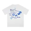 Bpm Transfronterizo Planeta Roto Estilo Americano Marca de Moda Tendencia Pareja Digital Camiseta Unisex de Manga Corta Holgada Moda de Verano Transfronteriza