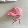 Sombrero de Verano de Secado Rápido con Protección Solar para Bebé Niña Sombrero Tipo Cubeta Ecuestre Sombrero Tipo Cubeta para Niños