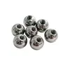 Esferas de aço maciço perfuradas e roscadas em aço inoxidável 10mm 12mm 13mm 15mm, superfície polida com furos roscados