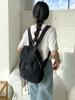 Mochila de Nylon Coreana Nova 2024 Feminina Grande Capacidade High-End Ins Moda Simples Versátil Mochila Estudante