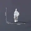 Nuevo producto transfronterizo: Figurillas romanas creativas de doce figuras, accesorios decorativos DIY, adornos para coche y escritorio en miniatura
