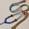 Cordão para Pingente Tecido à Mão Que Pode Ser Usado para Pendurar Thangka, Zaki Lamu, Estilo Étnico Retro Versátil Cordão de Colar Ajustável para Homens e Mulheres