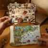 Paquete de pegatinas para creación de escenas con temática de Kétchup: Notas de Exploración Misteriosa, pegatinas inmersivas de creación de escenas impulsadas por la historia para agendas estudiantiles