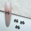 2025 Nuevo Pajarita con Estampado de Leopardo de Resina Accesorios de Joyería para Uñas DIY Aretes Tocado Accesorios para Uñas Portátiles