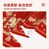 Mantel de Mesa para Año Nuevo con Recortes de Papel de Flores Nacionales, a Prueba de Aceite e Impermeable, Nuevo Modelo 2026, Año del Caballo, Arreglo Decorativo Festivo Rojo Estilo Chino