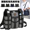 Chaleco Táctico Mochila de Comercio Exterior Transfronterizo Bolsa para Deportes al Aire Libre Ciclismo Chaleco Multiusos para Campo Cruzado Bolso Cruzado Bolso de Pecho