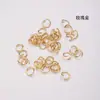 Fabricante Anillos de Salto Abiertos de Metal Multitamaño Anillos Abiertos de Bucle Sencillo Accesorios de Joyería DIY Collar Pulsera Anillos de Conexión Hechos a Mano