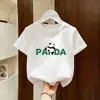 Camiseta com estampa de desenho animado, camiseta de manga curta para meninos, camiseta básica de algodão puro da moda, nova roupa de verão infantil de manga curta 2026