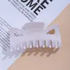 Accesorio para el cabello estilo coreano, pinza de mariposa grande para recogidos y coletas, pinza para el cabello hueca versátil y elegante