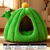 Nido para perro y gato, cálido en invierno, nido semi-cerrado con forma de cactus, apto para todas las estaciones, casa con colchoneta para dormir, venta al por mayor transfronteriza en el extranjero