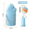 Balde para Banho de Pés Dobrável Saco para Banho de Pés Especial Profundo Até o Joelho Balde Alto Doméstico Portátil com Isolamento Banho de Pés Viagem