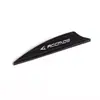 Pluma protectora de ranura de aire ACC, pluma de flecha de plástico rápida, accesorios DIY para arco y flecha