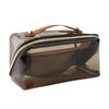 Bolsa Cosmética Transparente, Neceser Plano Portátil, Bolsa de Almacenamiento Cosmético de Gran Capacidad, Bolsa Cosmética Plana con Descuento por Cantidad