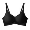 Sostén para Mujer Ligero y Delgado con Botones en la Espalda Sin Marcas Pecho Grande Pequeño Push-up Ajustable Transpirable y Cómodo Ropa Interior con Aros