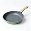 Olla suplementaria para alimentos para bebés, olla multifunción para freír y hervir leche, olla antiadherente, olla blanca para gachas de maifanita, fideos instantáneos