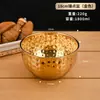 Tigela de salada de aço inoxidável com textura martelada, tigela aprofundada para bater ovos, tigela para assar e misturar, tigela para servir, recipiente para alface e travessa para servir