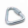 Ferragem Triângulo de Ferro Anel de Conexão Mei Long Trava Anel de Corrente 508 Galvanizado 8mm Gancho de Corda Fivela de Corrente Gancho para Pendurar
