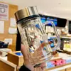 Taza de Vidrio de Borosilicato con Separador de Té y Agua al por Mayor con Asa, Taza para Preparar Té, Taza para Oficina de Negocios, Taza de Agua Resistente a Altas Temperaturas, Regalo