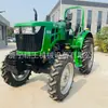 Trator de Quatro Rodas 804 para Exportação, Adequado para Eixos Traseiros Grandes, Baixo Consumo de Combustível, Câmbio Reversor, Trator Agrícola de Tração nas Quatro Rodas