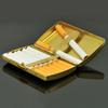 Auténtico Pitillera Doble Qing Gu Tang Cao Paquete de 12 Cobre Puro Grabado Doble Cara Ultradelgada Juego de Cigarrillos Cigarrillos al por Mayor