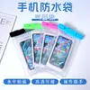 Bolsa Impermeável Transparente para Celular para Barracas, Alta Transparência, Compatível com Tela Sensível ao Toque, Estojo Protetor Impermeável Selado para Entregadores, Uso ao Ar Livre