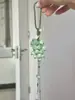Verano Nuevo Colgante para Teléfono Móvil Tejido de Uva Verde Estilo Bosque Lleno de Vitalidad Colgante para Coche Llavero Colgante para Bolso