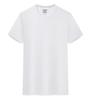 TS-6688-fiado nylon fibra de gelo manga curta gola redonda camiseta roupas de grupo macacão roupas de classe casual confortável impressão