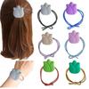 Estilo coreano Simples Tulipa Headwear Anel de Cabelo Corda de Cabelo Etsy Acessórios de Cabelo Duráveis Tendão de Borracha Corda de Cabelo Simples Cabelo Feito à Mão