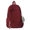 Mochila de Cuadros Estilo Coreano para Verano 2026 para Estudiantes Mujeres, Gran Capacidad, Ligera, Mochila Simple Estilo Ins para Escuela Secundaria y Preparatoria
