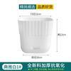 Vaso de Flores Criativo Minimalista para Preguiçosos, para Rosas e Jiboias, Controle de Raízes, Respirável, Adequado para Plantio em Varanda e Mesa, Estilo Nórdico