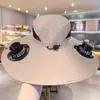 2025 Nuevo Sombrero con Ventilador Sombrero de Sol de Ala Ancha Sombrero con Ventilador USB para Hombre Ventilador de Carga de Viento Alto Sombrero Anti-UV