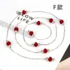 Pingente de Luxo Leve em Formato de Pedra Corrente Decorativa para Cintura de Vestido Corrente de Pérolas para Calças Femininas Moda Corrente de Metal para Mulheres