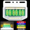 Luz LED lateral para camión, 24 V, semi-suspendida, superbrillante, resistente al agua, para camión, luz lateral de cintura.