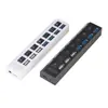 Divisor HUB 3.0 divisor de alta velocidad 3.0usbhub HUB de 7 puertos uno a siete con interruptor independiente