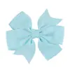 Accesorios para el cabello de niños zapatos y sombreros suministro de ropa caliente costilla de cola de milano en forma de V con lazo sin pasador 30 colores