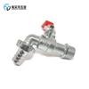 Venta caliente transfronteriza, accesorios para barriles IBC de una tonelada, de aleación de zinc, con boquilla de 1/2'', para lavadora de jardín, grifo de pared