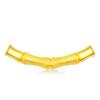 Collar de Oro Shuibei 999 Oro Puro Colgante Fu Collar Entrelazado 3D Oro Duro para Mujer Oro Puro Industria de la Belleza Estilo Caliente