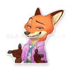 Ventas Directas de Fábrica Lindo Dibujo Animado Zootopia Flor de Zapato de Acrílico Agujero de Zapato Accesorios para Zapatos DIY Hebilla Decorativa Accesorios