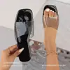 Tallas Grandes 2026 Primavera/Verano Nueva Moda Europea y Americana Ropa para el Hogar y Exteriores Zapatillas Casuales para Mujer con Pedrería y Lunares, Blancas